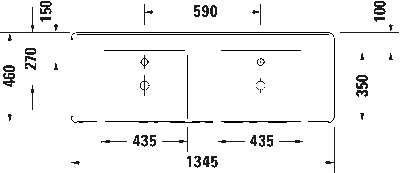 Bento Starck Box Накладная раковина 5