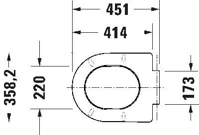 Bento Starck Box Сиденье для унитаза 8