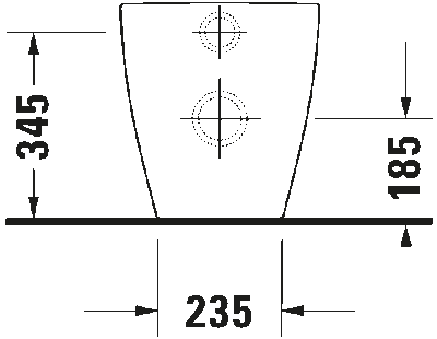 Bento Starck Box Унитаз напольный в комплекте с Сиденьем плавного опускания 4