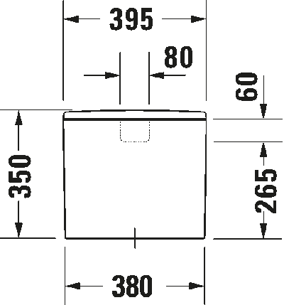 Bento Starck Box Унитаз напольный (с бачком) в комплекте с Сиденьем плавного опускания 7