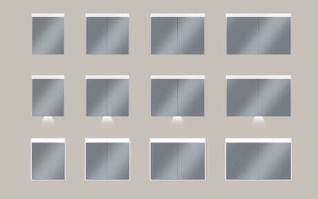 Light&Mirrors Зеркальный шкаф