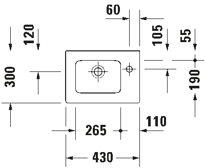 ME by Starck Умывальник для рук 10