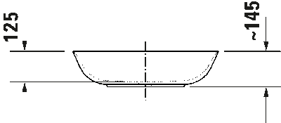 ME by Starck Умывальник с переливом 14