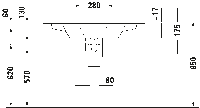 ME by Starck Умывальник 15