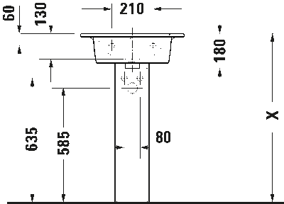 ME by Starck Умывальник 13