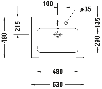ME by Starck Умывальник 17