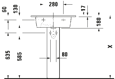 ME by Starck Умывальник 19