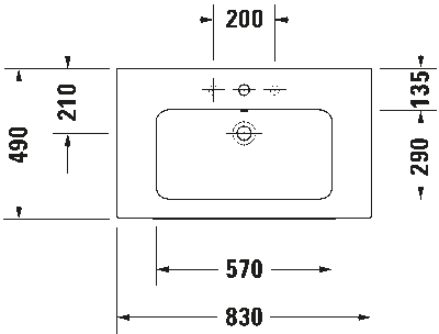 ME by Starck Умывальник 27