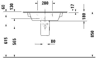 ME by Starck Умывальник 31