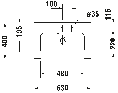 ME by Starck Умывальник 8