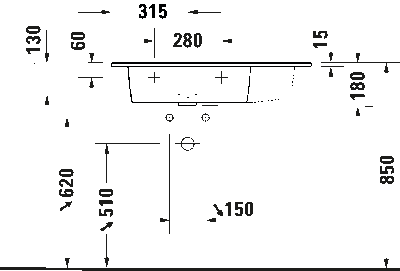 ME by Starck Умывальник 11