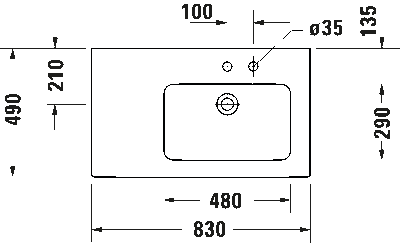 ME by Starck Умывальник 13
