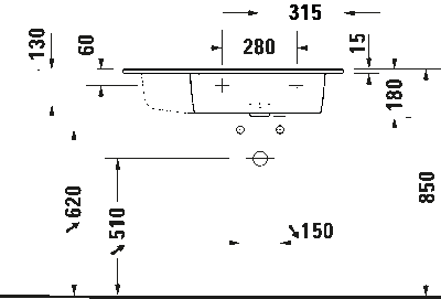 ME by Starck Умывальник 14