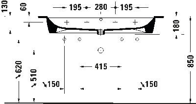 ME by Starck Умывальник 30