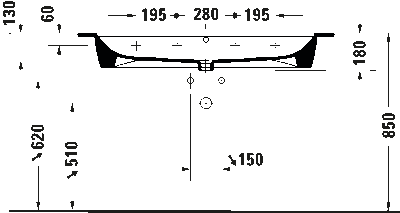 ME by Starck Умывальник 31
