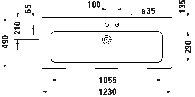 ME by Starck Умывальник 33