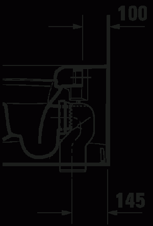 ME by Starck Унитаз напольный пристенный вариант 15