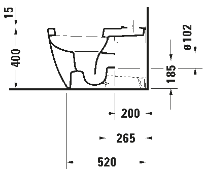 ME by Starck Унитаз комбинированный (не вкл. бачок) 16