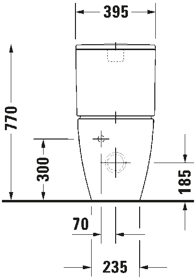 ME by Starck Унитаз комбинированный (не вкл. бачок) 18