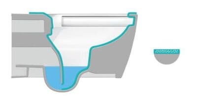 ME by Starck Унитаз подвесной Duravit Rimless® без смывного края 5