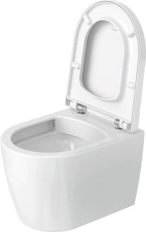 ME by Starck Унитаз подвесной компакт Duravit Rimless без смывного края с вертикальным смывом вкл. крепление Durafix © 4 2