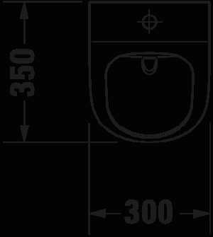 ME by Starck Писсуар Duravit Rimless® 0 3