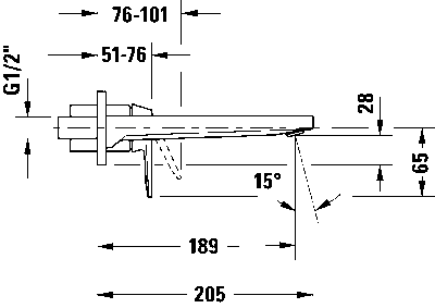 Manhattan Однорычажный смеситель для раковины скрытого монтажа 19