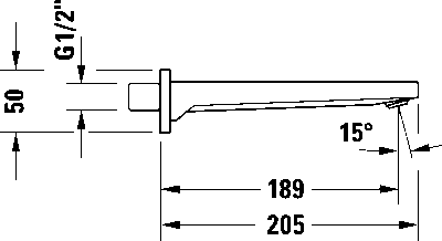 Manhattan Излив для ванны 14