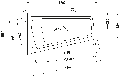 Paiova Встроенная ванна 7
