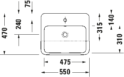 Qatego Полувстраиваемая раковина 4