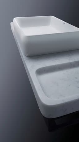 Qatego Умывальник с консолью и опорой 3