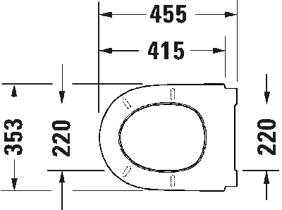 Qatego Сиденье унитаза 5