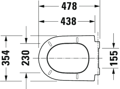 Qatego Сиденье унитаза 7