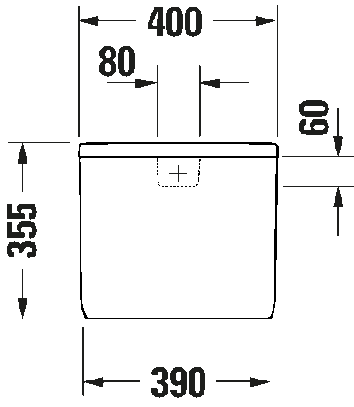 Qatego Смывной бачок 4
