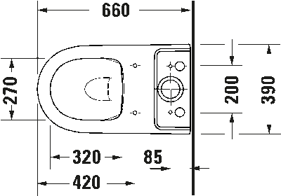 Qatego Комбинированный напольный унитаз 7