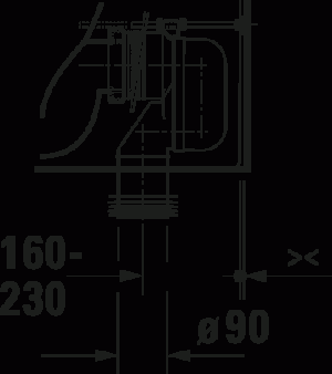 Qatego Комбинированный напольный унитаз 8