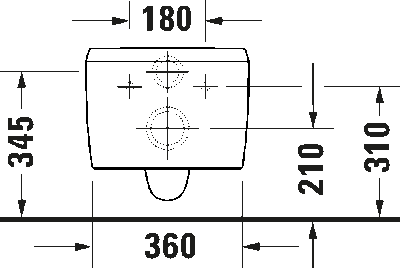 Qatego Настенный унитаз 3