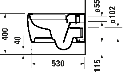 Qatego Настенный унитаз 4