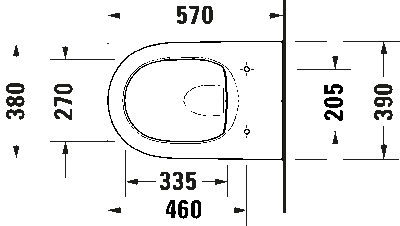Qatego Настенный унитаз 5