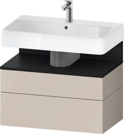 Qatego Тумба под раковину подвесная 135