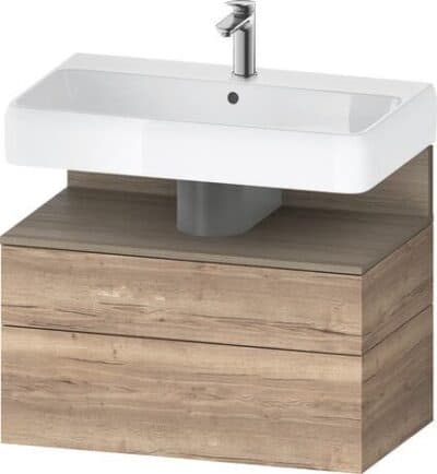 Qatego Тумба под раковину подвесная 36