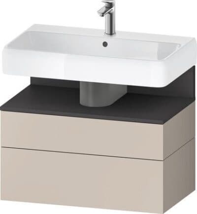 Qatego Тумба под раковину подвесная 64