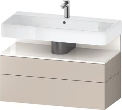 Qatego Тумба под раковину подвесная 37