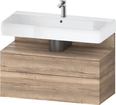 Qatego Тумба под раковину подвесная 92