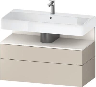 Qatego Тумба под раковину подвесная 130