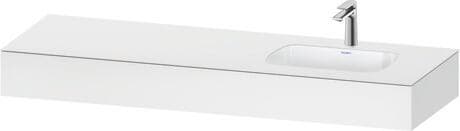 Qatego Встраиваемая раковина с консолью