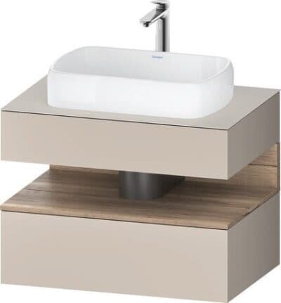 Qatego Тумба под консольную раковину, подвесная 65