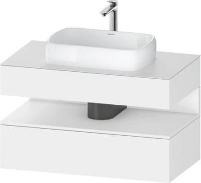 Qatego Тумба под консольную раковину, подвесная 98