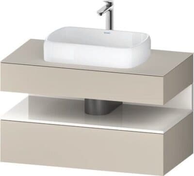 Qatego Тумба под консольную раковину, подвесная 21