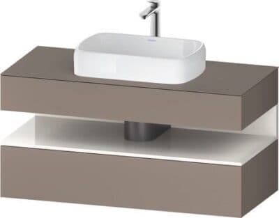 Qatego Тумба под консольную раковину, подвесная 20